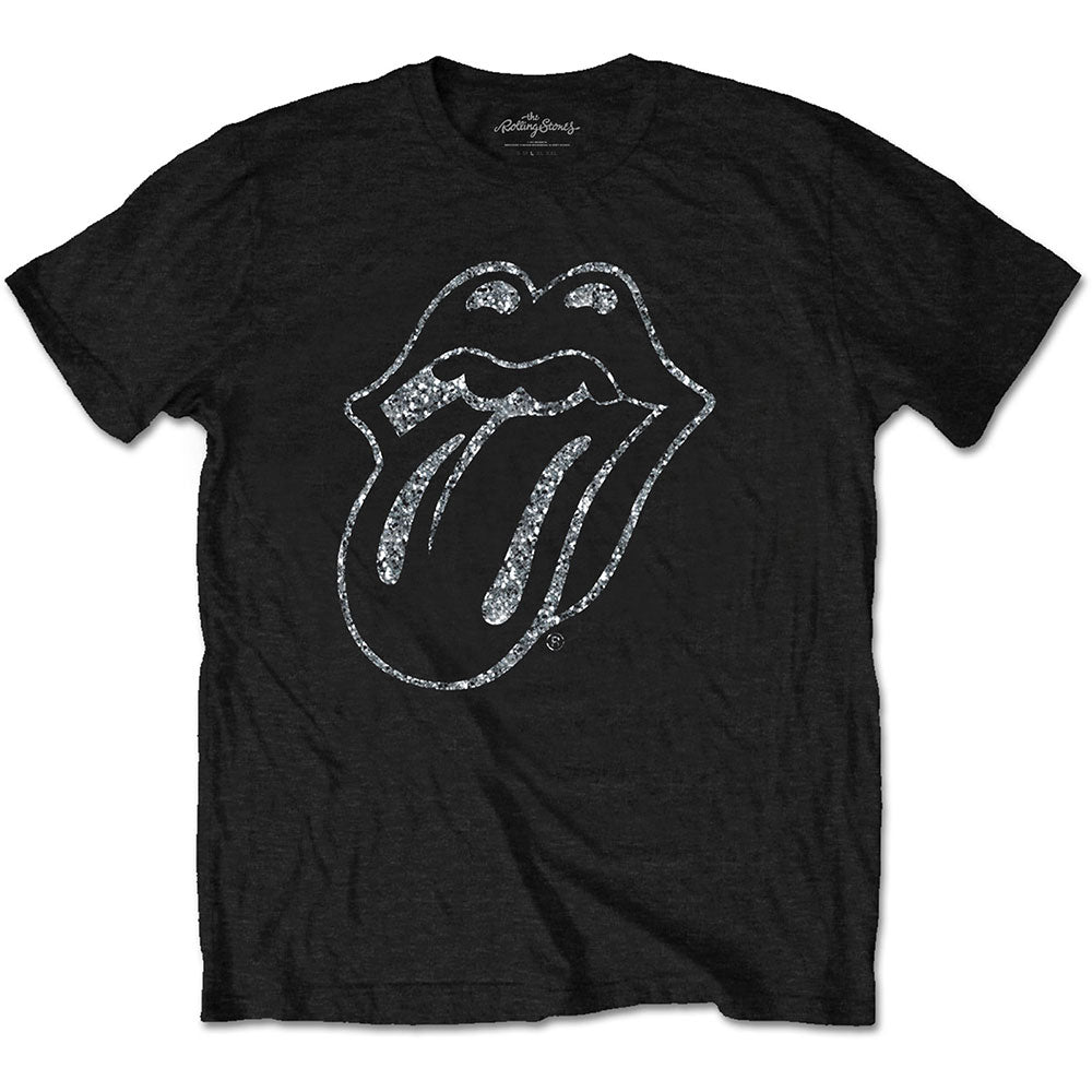 ROLLING STONES ローリングストーンズ (デビュー作 60周年 ) - Tongue / Diamante（ブランド） / Tシャツ / メンズ 【公式 / オフィシャル】