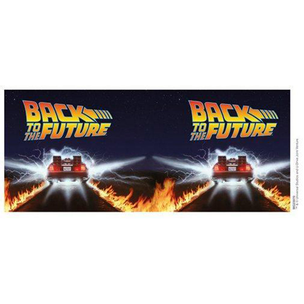 BACK TO THE FUTURE バックトゥザフューチャー (「BTTF2」 35周年 ) Delorean マグカップ 公式 