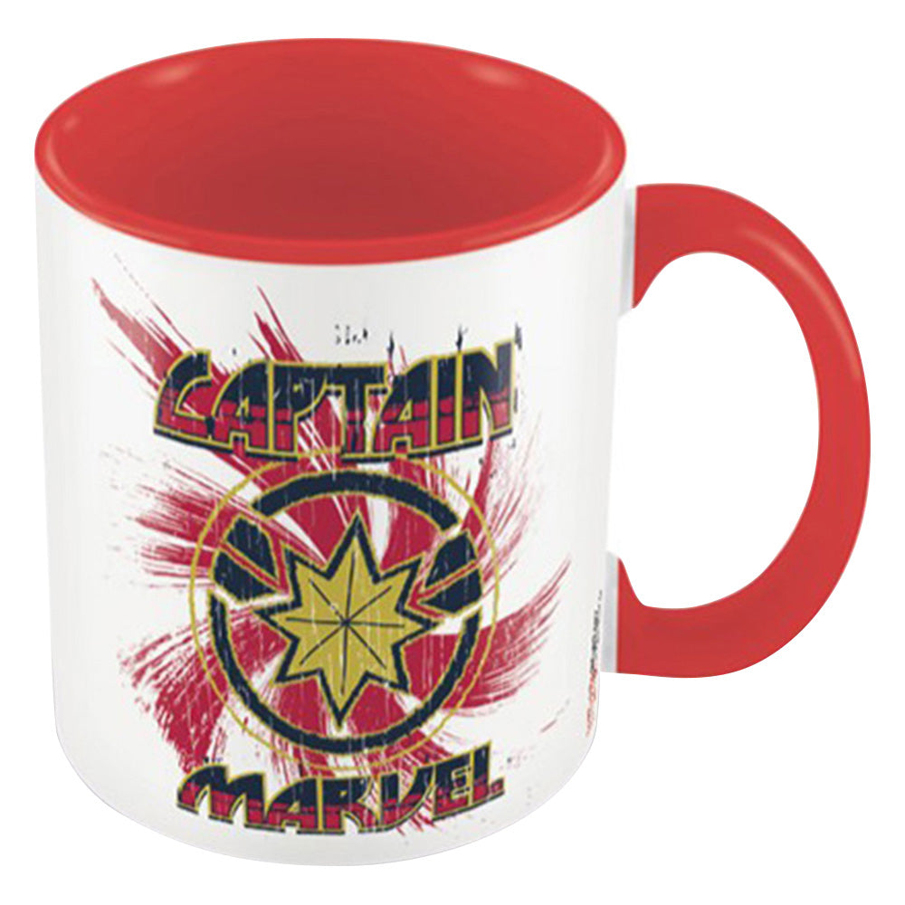 CAPTAIN MARVEL キャプテンマーベル - ROCK RED / マグカップ 【公式 / オフィシャル】