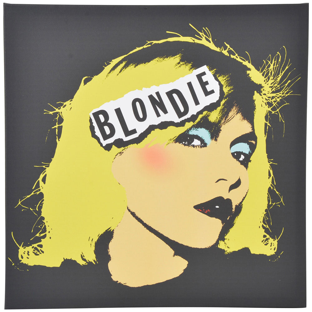 BLONDIE ブロンディ (結成 50周年 ) Punk キャンバス・プリント木枠（40×40×2.5cm）公式 オフィシャル