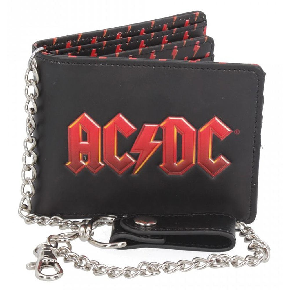 
                  
                    AC/DC エーシーディーシー Logo チェーン付き 財布 公式 オフィシャル
                  
                