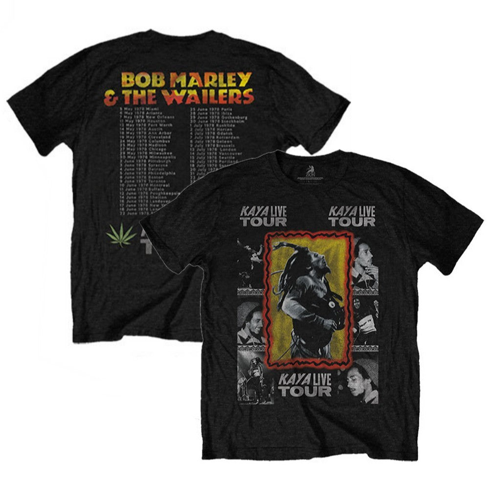 BOB MARLEY ボブマーリー (映画 公開記念 ) Kaya Tour バックプリントあり Tシャツ メンズ 公式 オフィシャル