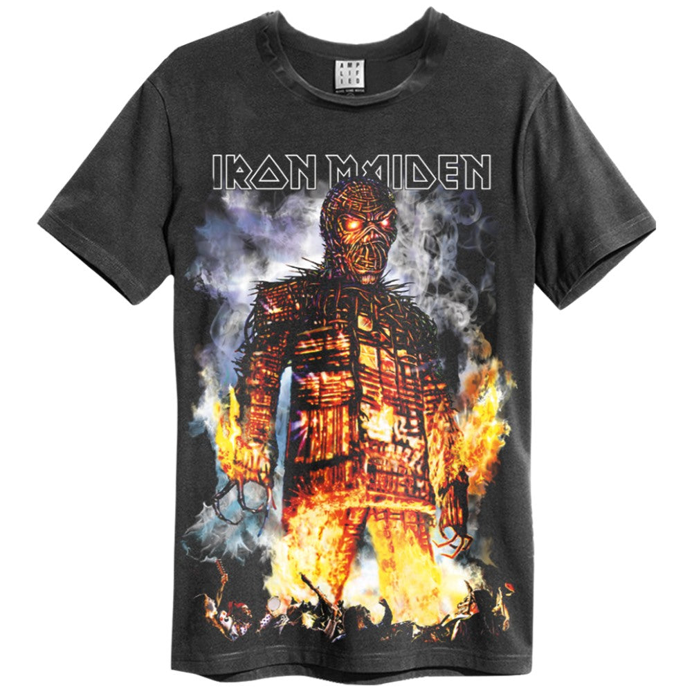 IRON MAIDEN アイアンメイデン (9月 来日 ) - THE WICKER MAN / Amplified（ ブランド ） / Tシャツ / メンズ 【公式 / オフィシャル】