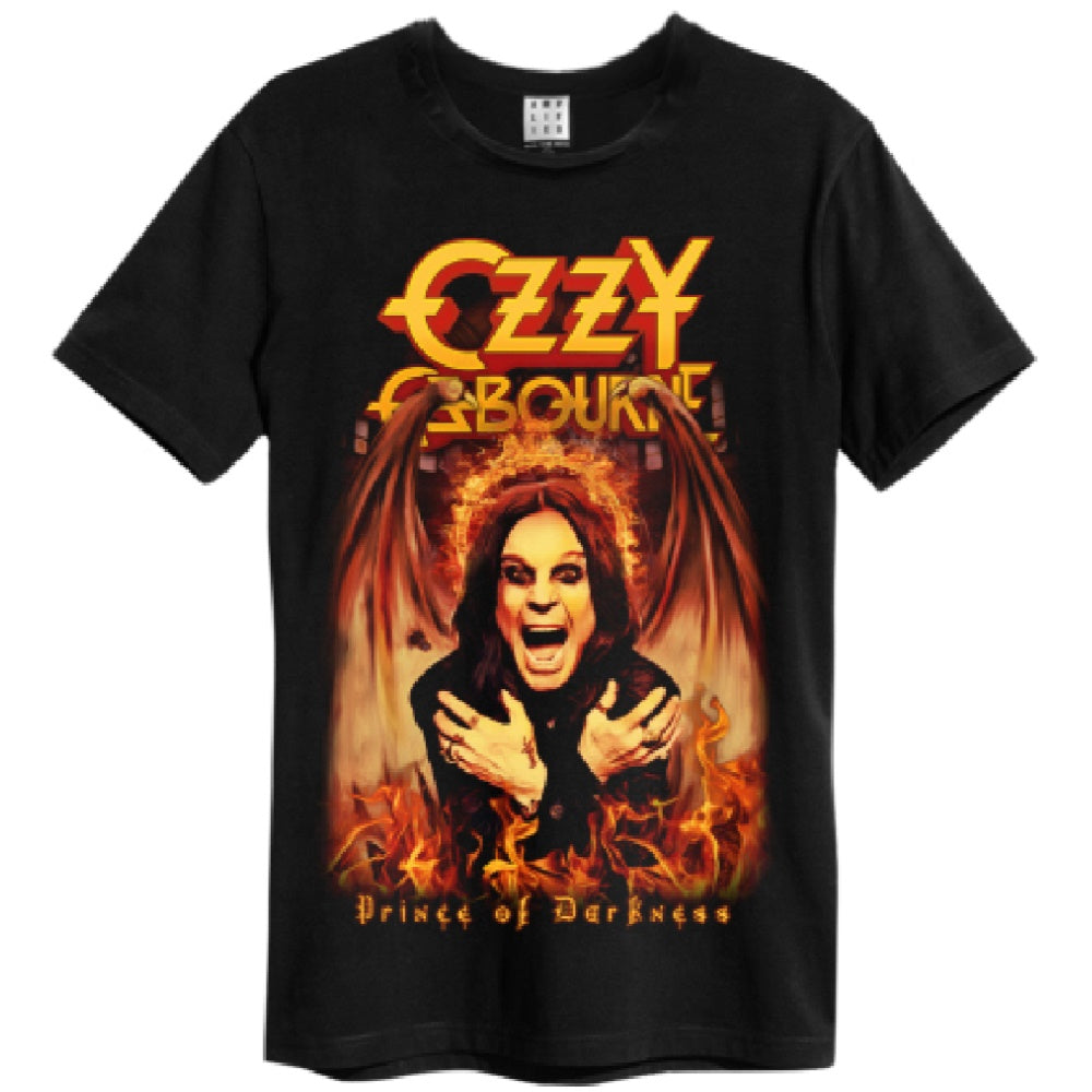 OZZY OSBOURNE オジーオズボーン (ソロ 45周年 ) - PRINCE OF DARKNESS / Amplified（ ブランド ） / Tシャツ / メンズ 【公式 / オフィシャル】