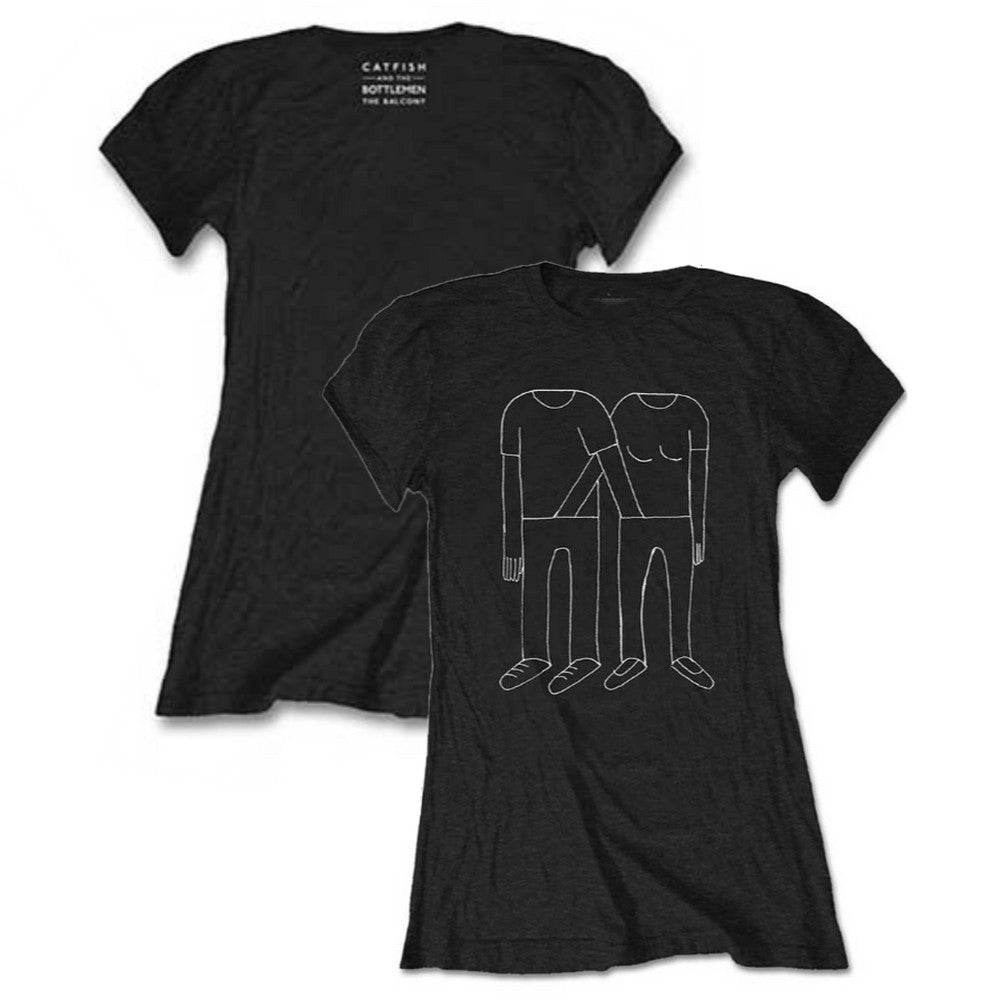 
                  
                    CATFISH AND THE BOTTLEMEN キャットフィッシュアンドザボトルメン - Hands Down Pants / バックプリントあり / Tシャツ / レディース 【公式 / オフィシャル】
                  
                