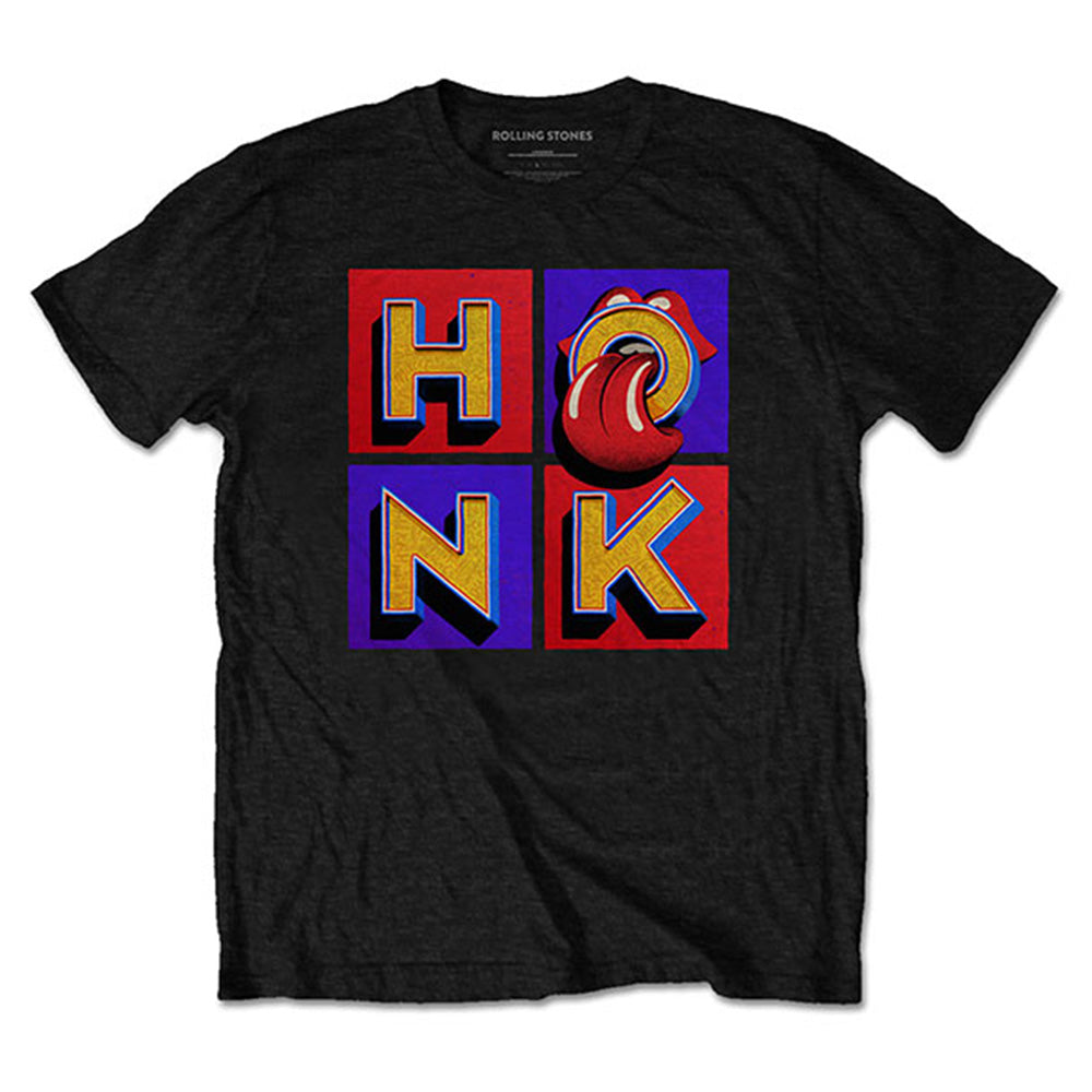 ROLLING STONES ローリングストーンズ (デビュー作 60周年 ) - Honk Album Tracklist / バックプリントあり / Tシャツ / メンズ 【公式 / オフィシャル】