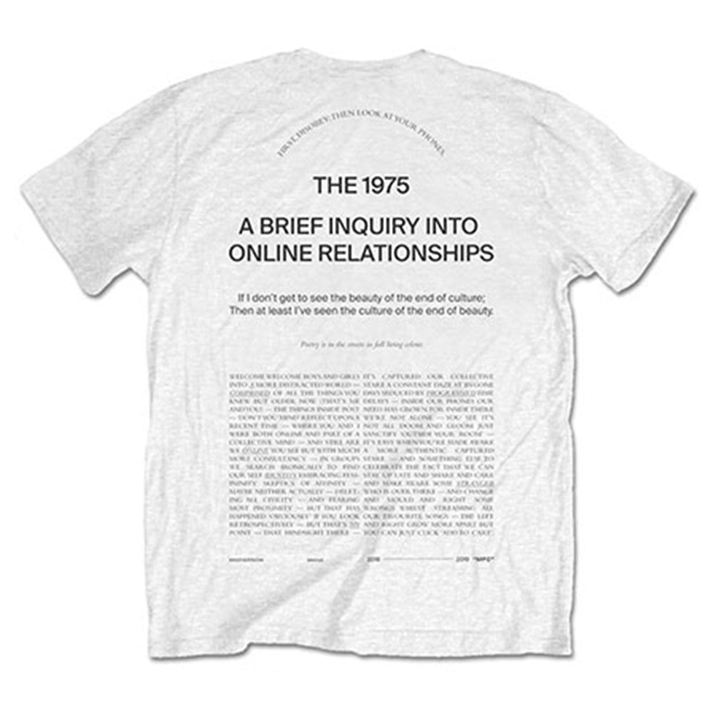 
                  
                    THE 1975 - ABIIOR Wecome Welcome / バックプリントあり / Tシャツ / メンズ 【公式 / オフィシャル】
                  
                