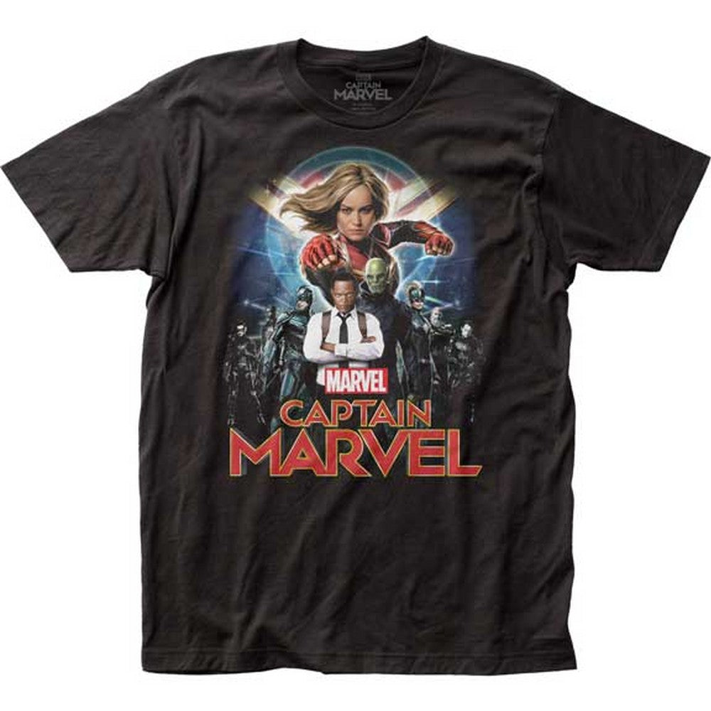 CAPTAIN MARVEL キャプテンマーベル GROUP SHOT Tシャツ メンズ 公式 オフィシャル