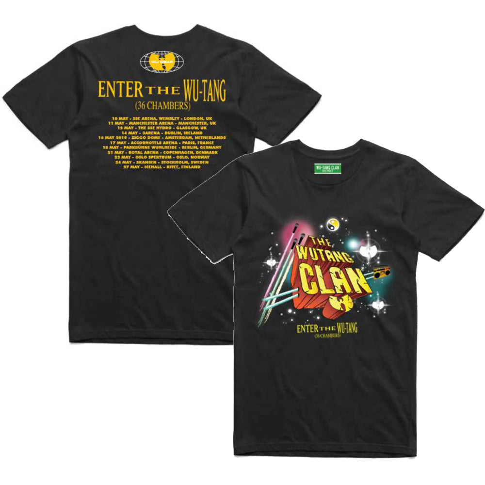 WU-TANG CLAN ウータンクラン - GODS OF RAP TOUR 2019 / バックプリントあり / Tシャツ / メンズ 【公式 / オフィシャル】