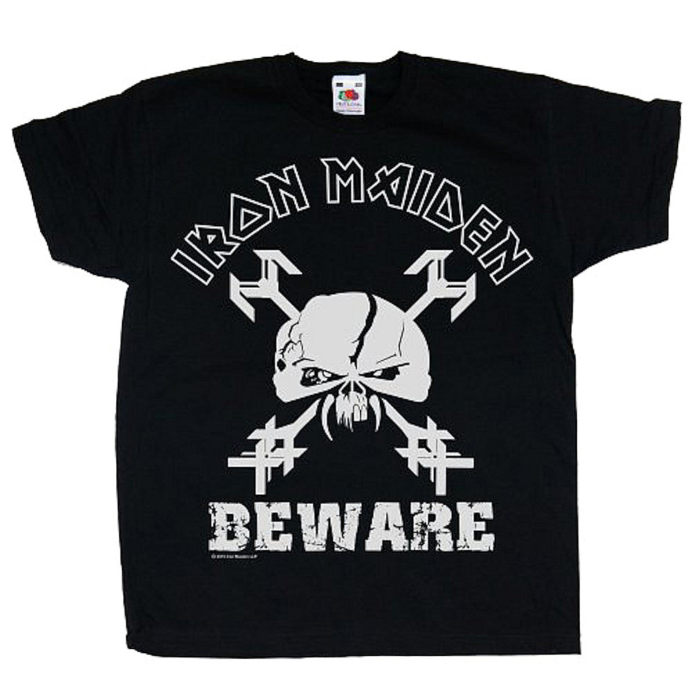 IRON MAIDEN アイアンメイデン (9月 来日 ) - BEWARE / 子供用 / Tシャツ / キッズ 【公式 / オフィシャル】