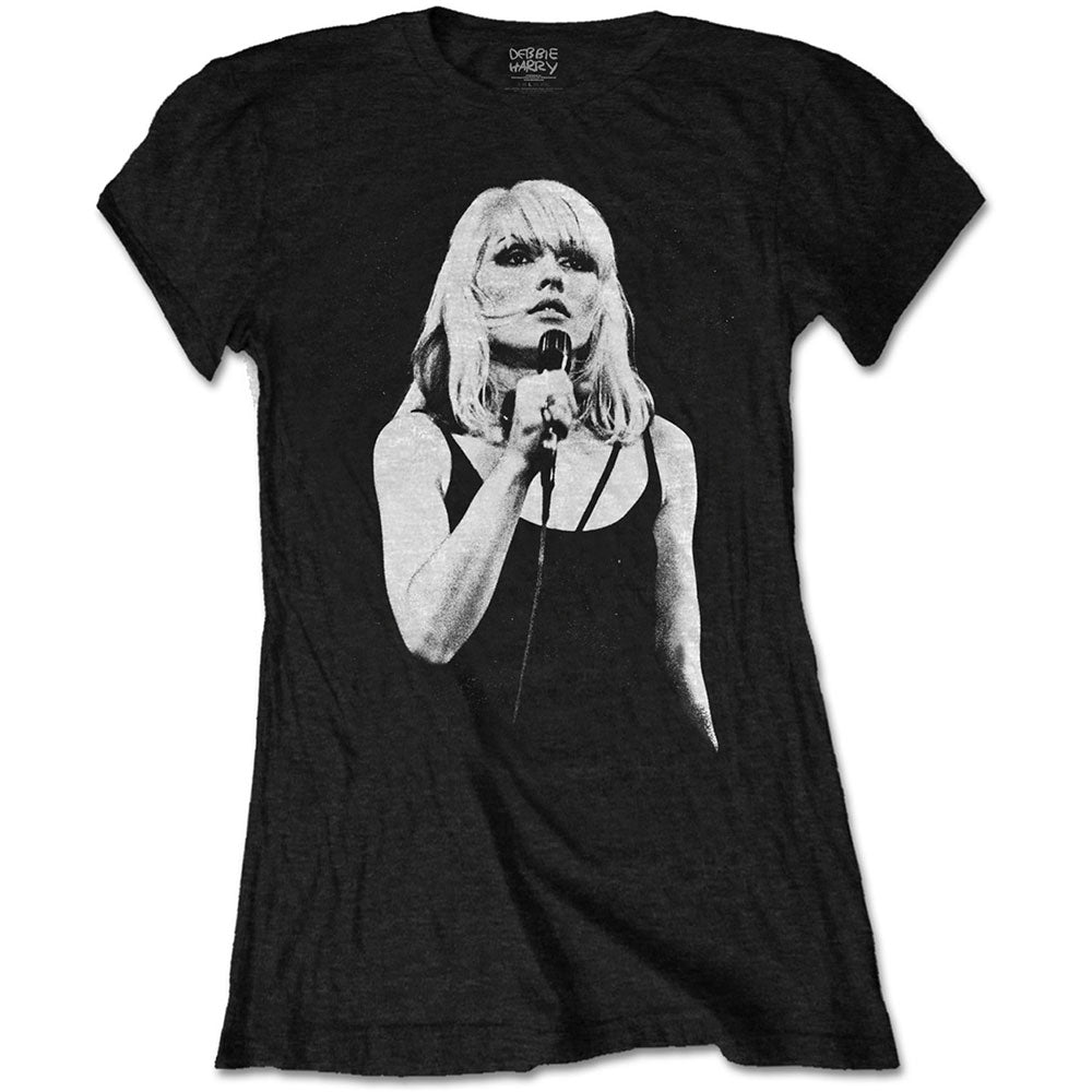 BLONDIE ブロンディ (結成 50周年 ) Debbie Harry  Open Mic. Tシャツ レディース 公式 オフィシャル