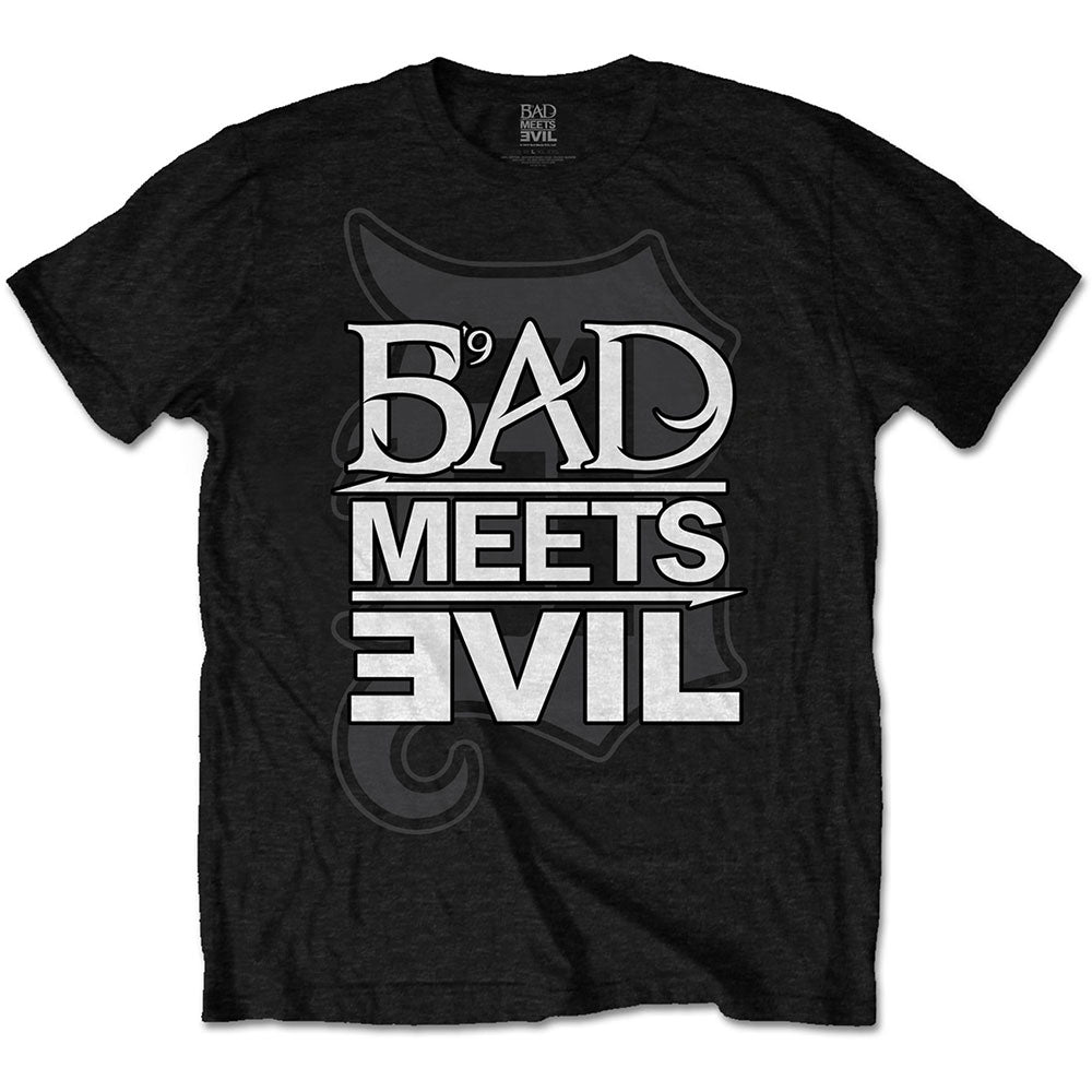 EMINEM エミネム (新作 発売 ) - BAD MEETS EVIL Logo / Tシャツ / メンズ 【公式 / オフィシャル】