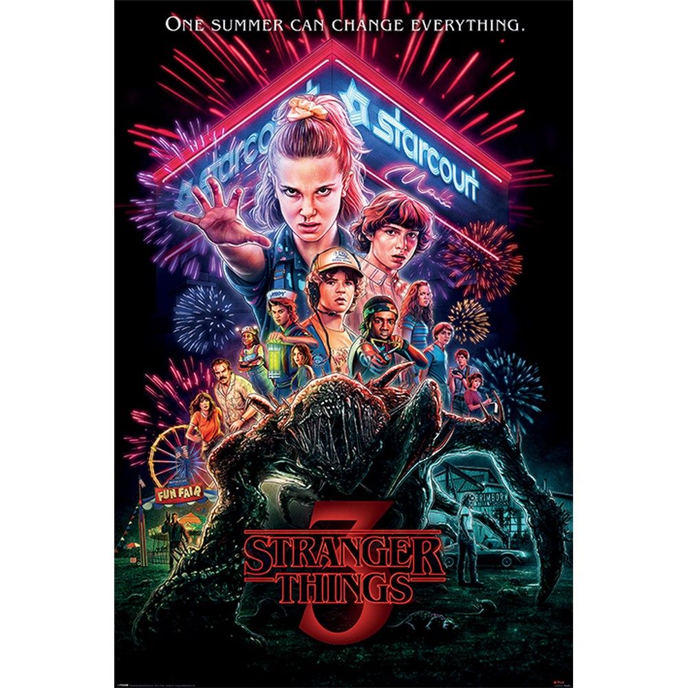 STRANGER THINGS ストレンジャー・シングス (シーズン5 撮影開始 ) - Summer of 85 / ポスター 【公式 / オフィシャル】