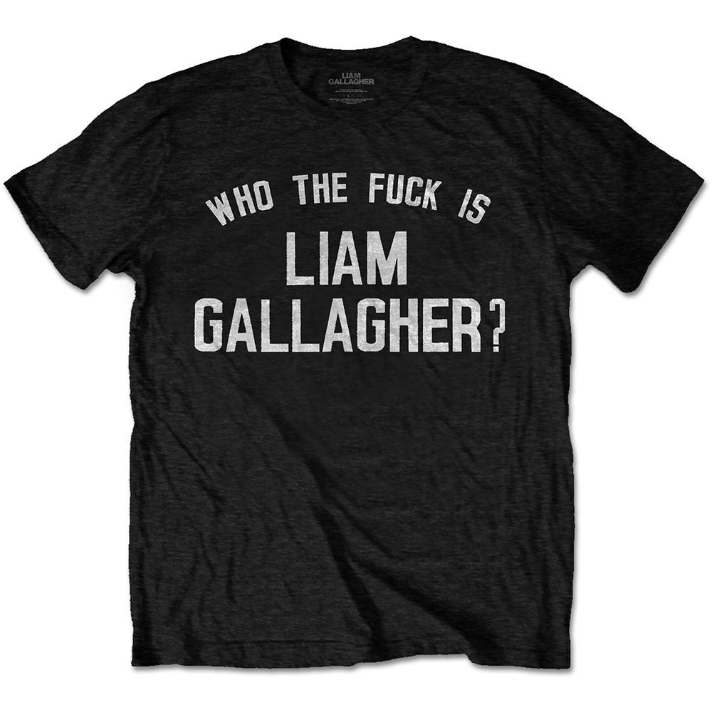 LIAM GALLAGHER オアシス (再結成ツアー2025 ) - WHO THE FUCK… / Tシャツ / メンズ 【公式 / オフィシャル】