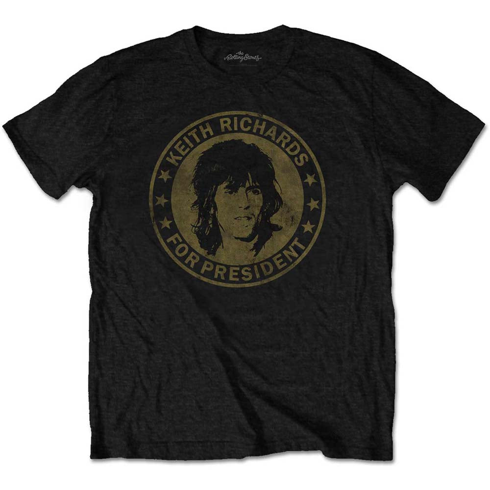 KEITH RICHARDS キースリチャーズ - Keith for President / Tシャツ / メンズ 【公式 / オフィシャル】