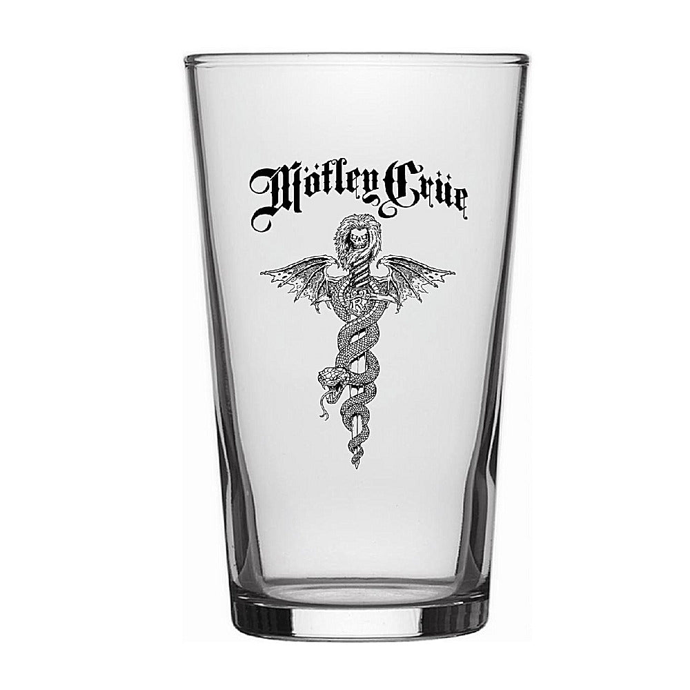 MOTLEY CRUE モトリークルー - Dr Feelgood / Beer Glass / 食器・グラス 【公式 / オフィシャル】