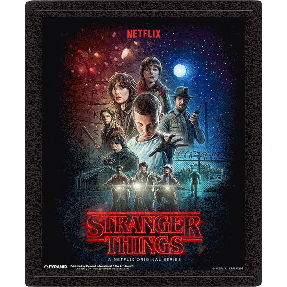 
                  
                    STRANGER THINGS ストレンジャー・シングス (シーズン5 撮影開始 ) - One Sheet 3D / インテリア額 【公式 / オフィシャル】
                  
                