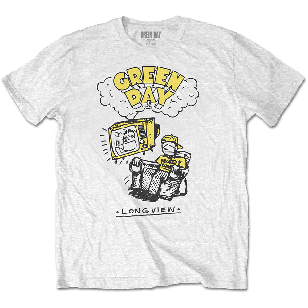 GREEN DAY グリーンデイ (2025年 2月 来日 ) - Longview Doodle / Tシャツ / メンズ 【公式 / オフィシャル】