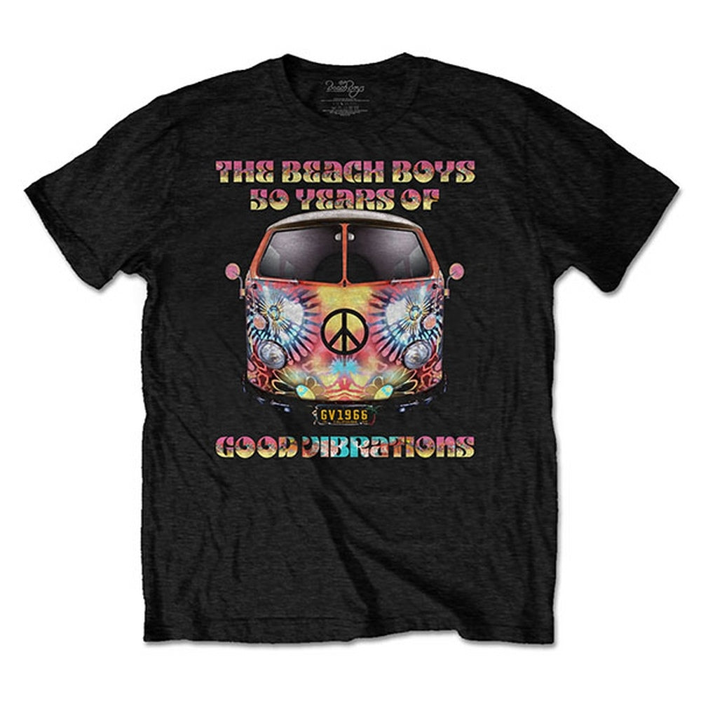 
                  
                    THE BEACH BOYS ビーチボーイズ - Good Vibes Tour / バックプリントあり / Tシャツ / メンズ 【公式 / オフィシャル】
                  
                