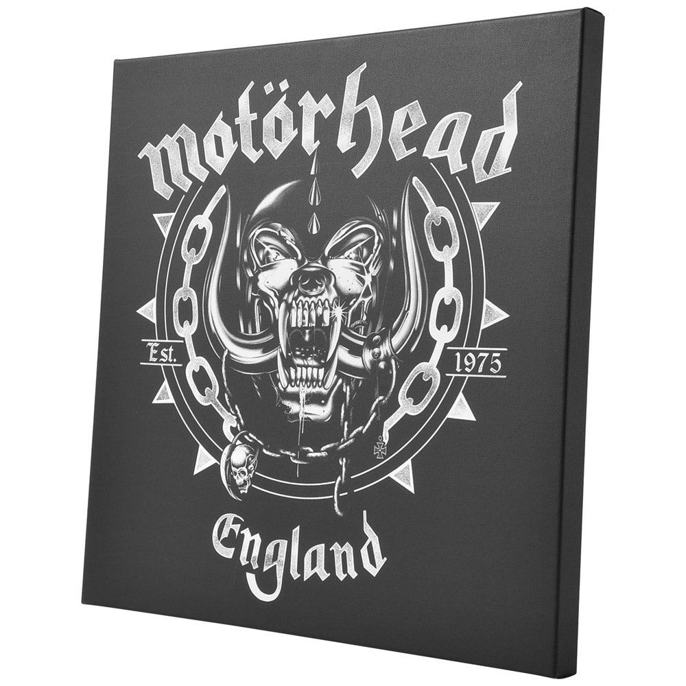 MOTORHEAD - England / キャンバス・プリント木枠（40×40×2.5cm）