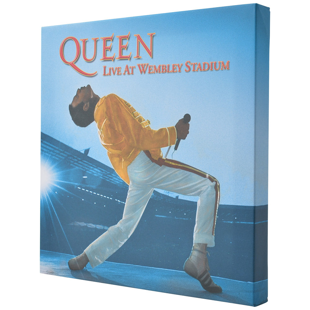 QUEEN - Live at Wembley Stadium/ キャンバス・プリント木枠（40×40×3.8cm）