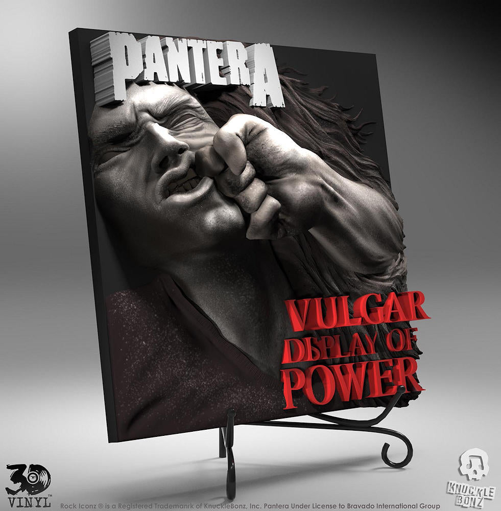 PANTERA パンテラ - 【世界限定1992個】Vulgar Display of Power/3D Vinyl / インテリア置物 【公式 / オフィシャル】