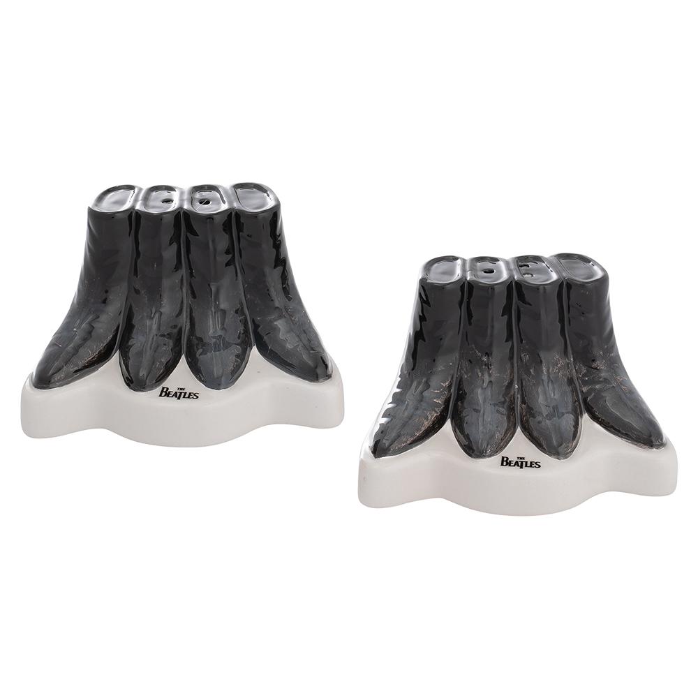 THE BEATLES - (ABBEY ROAD 55周年 ) - Singles Collection Boots Sculpted SALT & PEPPER SET