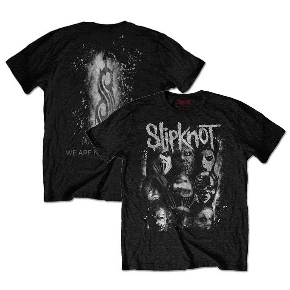 SLIPKNOT スリップノット (デビュー 25周年 ) - WANYK White Splatter / バックプリントあり / Tシャツ / メンズ 【公式 / オフィシャル】