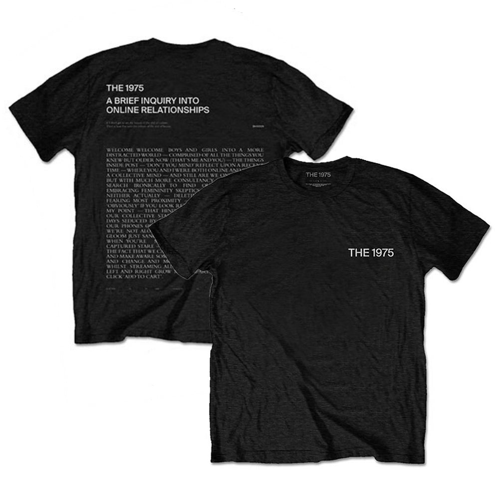 THE 1975 - ABIIOR Wecome Welcome Version 2. / バックプリントあり / Tシャツ / メンズ 【公式 / オフィシャル】