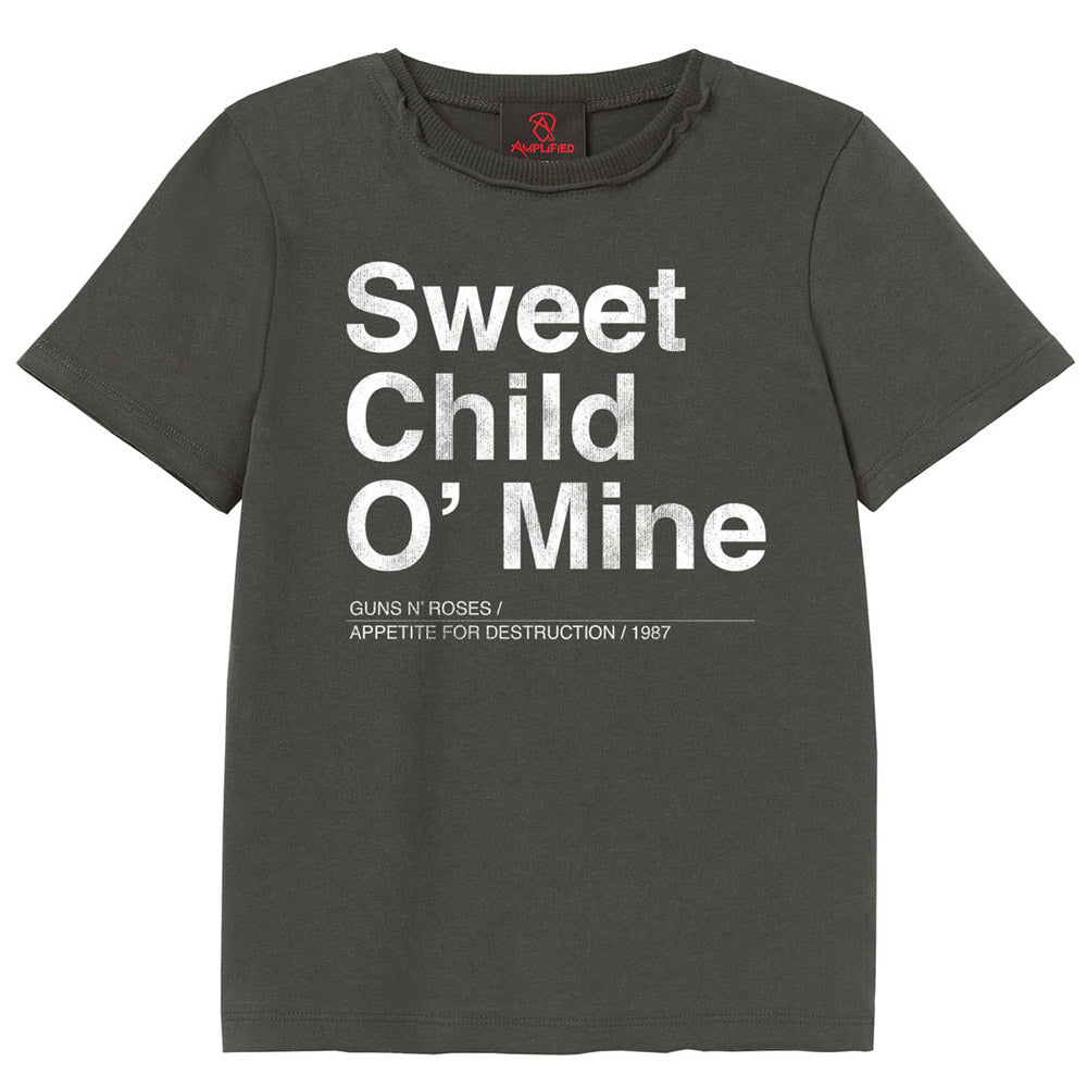 GUNS N ROSES ガンズアンドローゼズ - Sweet Child O Mine / Mini Amps / Amplified（ ブランド ） / Tシャツ / ベビー 【公式 / オフィシャル】