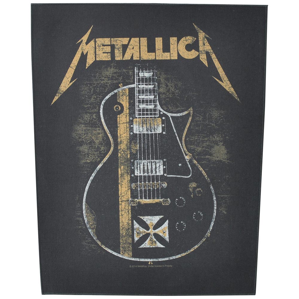 METALLICA - Hetfield Guitar / Backpatch