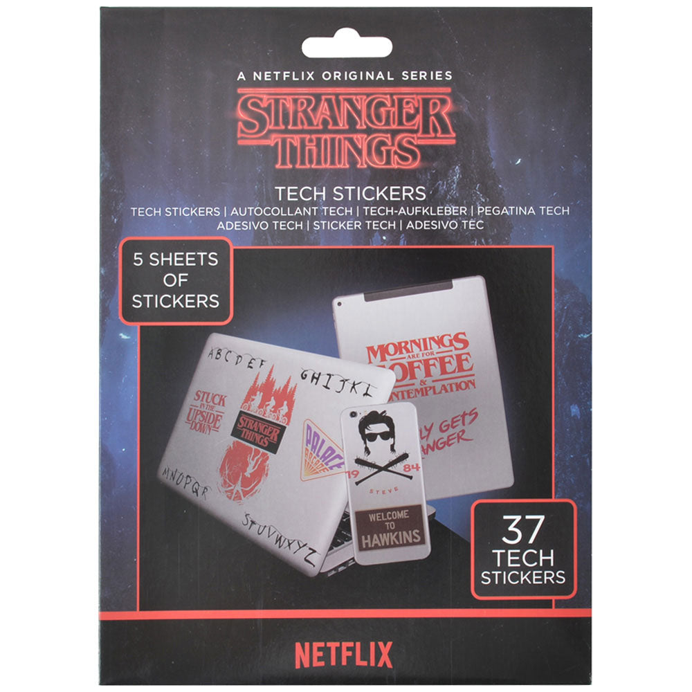 
                  
                    STRANGER THINGS ストレンジャー・シングス (シーズン5 撮影開始 ) - Tech Sticker（37種類） / スマホ・ステッカー 【公式 / オフィシャル】
                  
                