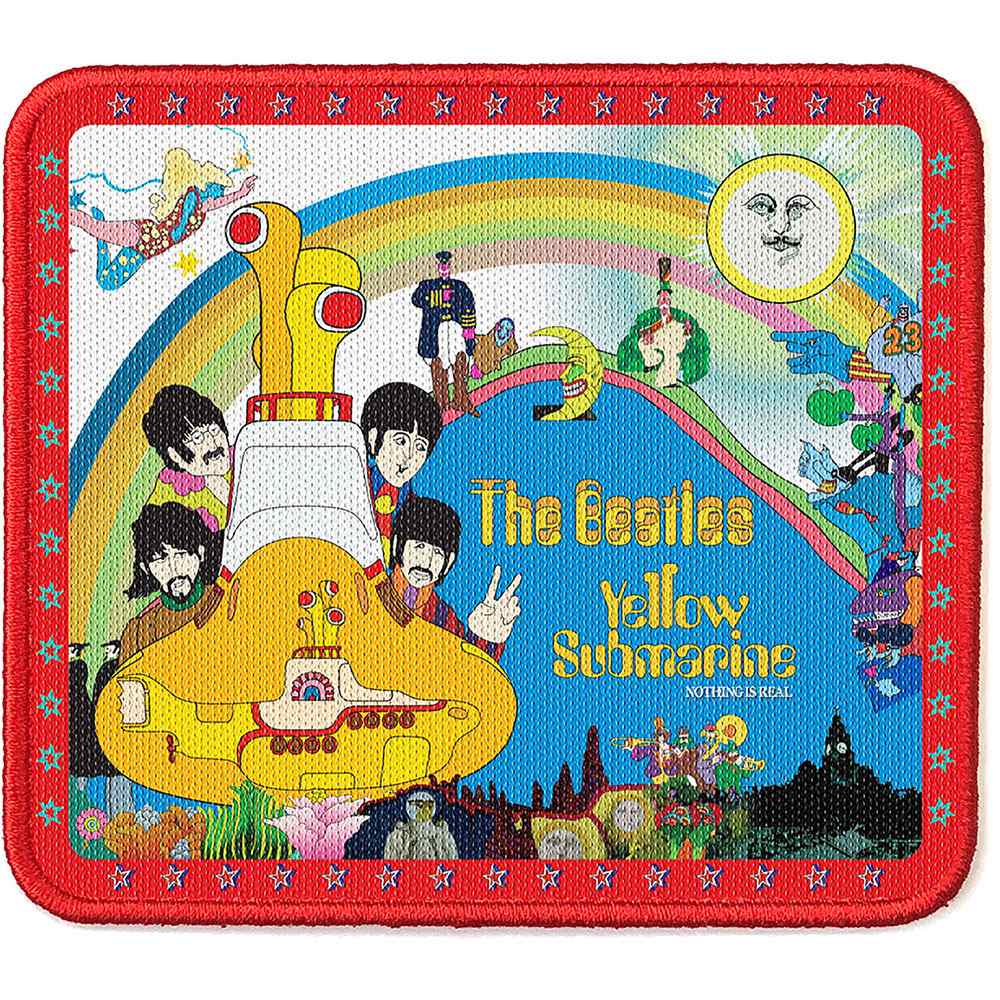 THE BEATLES - (ABBEY ROAD 55周年 ) - Yellow Submarine Stars Border