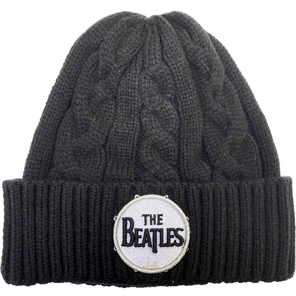 THE BEATLES - (結成 65周年 ) - Drum Logo (Cable Knit)