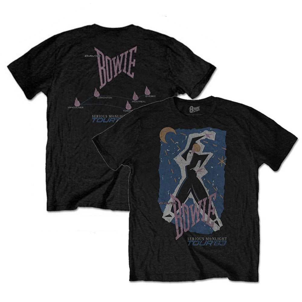 
                  
                    DAVID BOWIE デヴィッドボウイ - 83' Tour / バックプリントあり / Tシャツ / メンズ 【公式 / オフィシャル】
                  
                