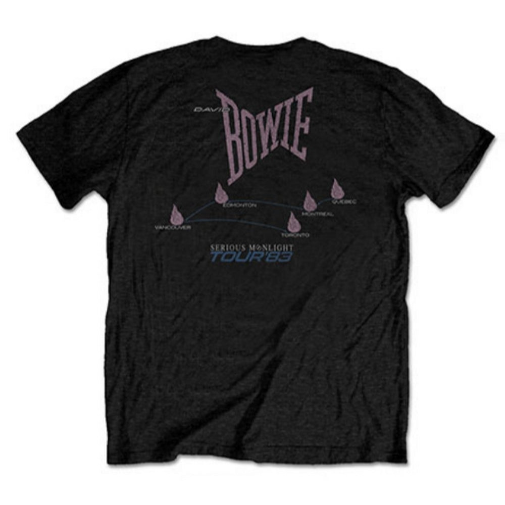 
                  
                    DAVID BOWIE デヴィッドボウイ - 83' Tour / バックプリントあり / Tシャツ / メンズ 【公式 / オフィシャル】
                  
                