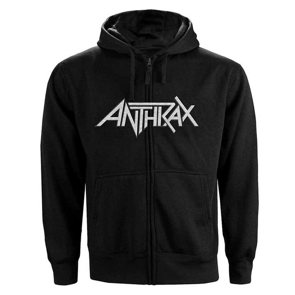 ANTHRAX アンスラックス Not Man NYC ジップ バックプリントあり パーカー・スウェット メンズ 公式 オフィシャル