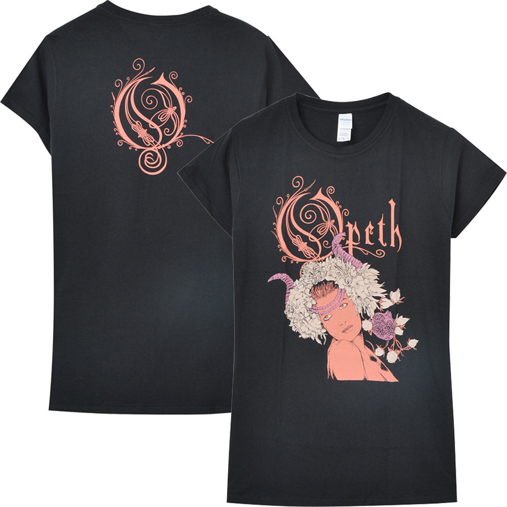 OPETH オーペス - PERSEPHONE FITTED / バックプリントあり / Tシャツ / レディース 【公式 / オフィシャル】