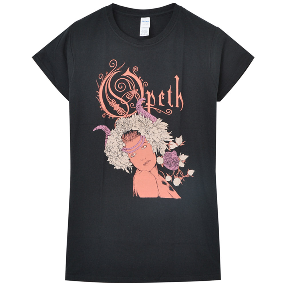 OPETH オーペス - PERSEPHONE FITTED / バックプリントあり / Tシャツ / レディース 【公式 / オフィシャル】