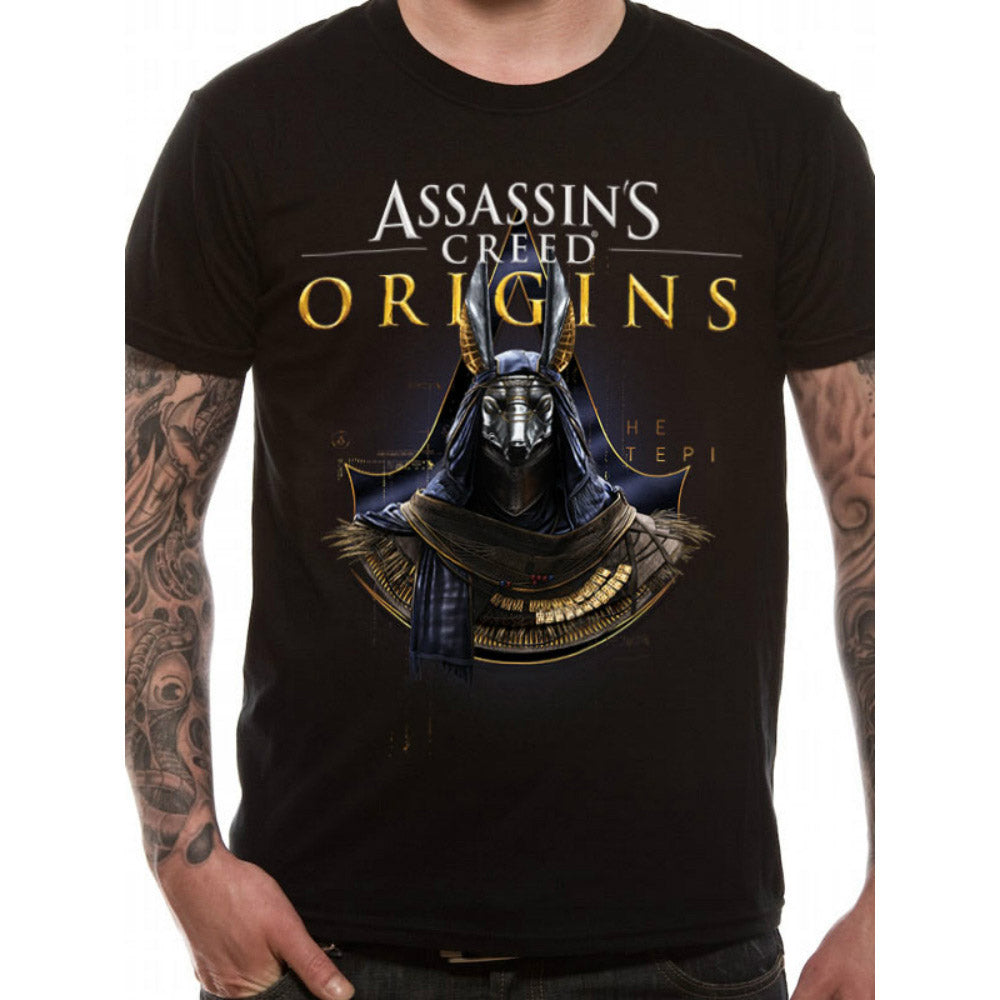 ASSASSINS CREED アサシンクリード GOLD ANUBIS Tシャツ メンズ 公式 オフィシャル