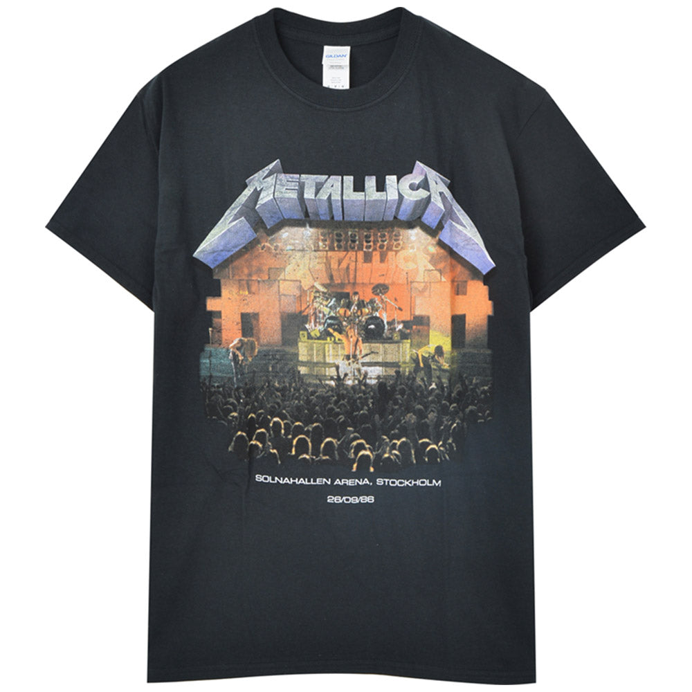 METALLICA メタリカ - Stockholm '86. / バックプリントあり / Tシャツ / メンズ 【公式 / オフィシャル】