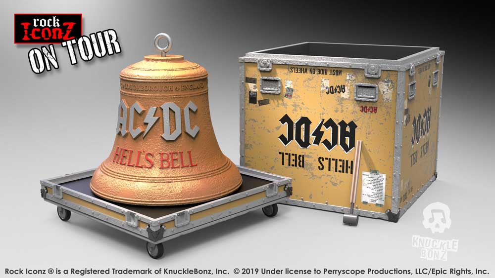 AC/DC エーシーディーシー Hell's Bell Rock Iconz  世界限定3000体 インテリア置物 公式 オフィシャル