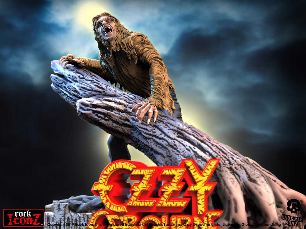 
                  
                    OZZY OSBOURNE オジーオズボーン (ソロ 45周年 ) - Bark at the Moon Rock Iconz Statue  / 世界限定3000体 / スタチュー 【公式 / オフィシャル】
                  
                