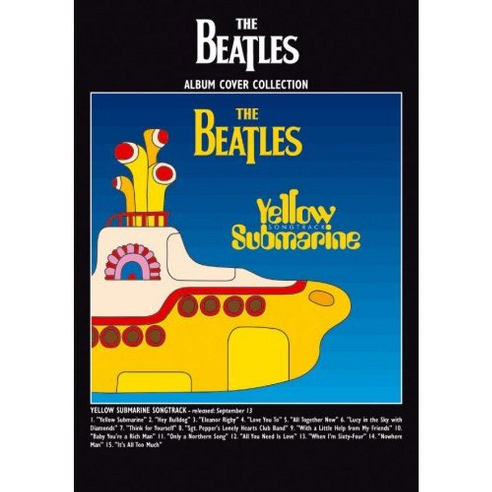 THE BEATLES ビートルズ (ABBEY ROAD 55周年 ) - Yellow Submarine (Standard) / ポストカード・レター 【公式 / オフィシャル】