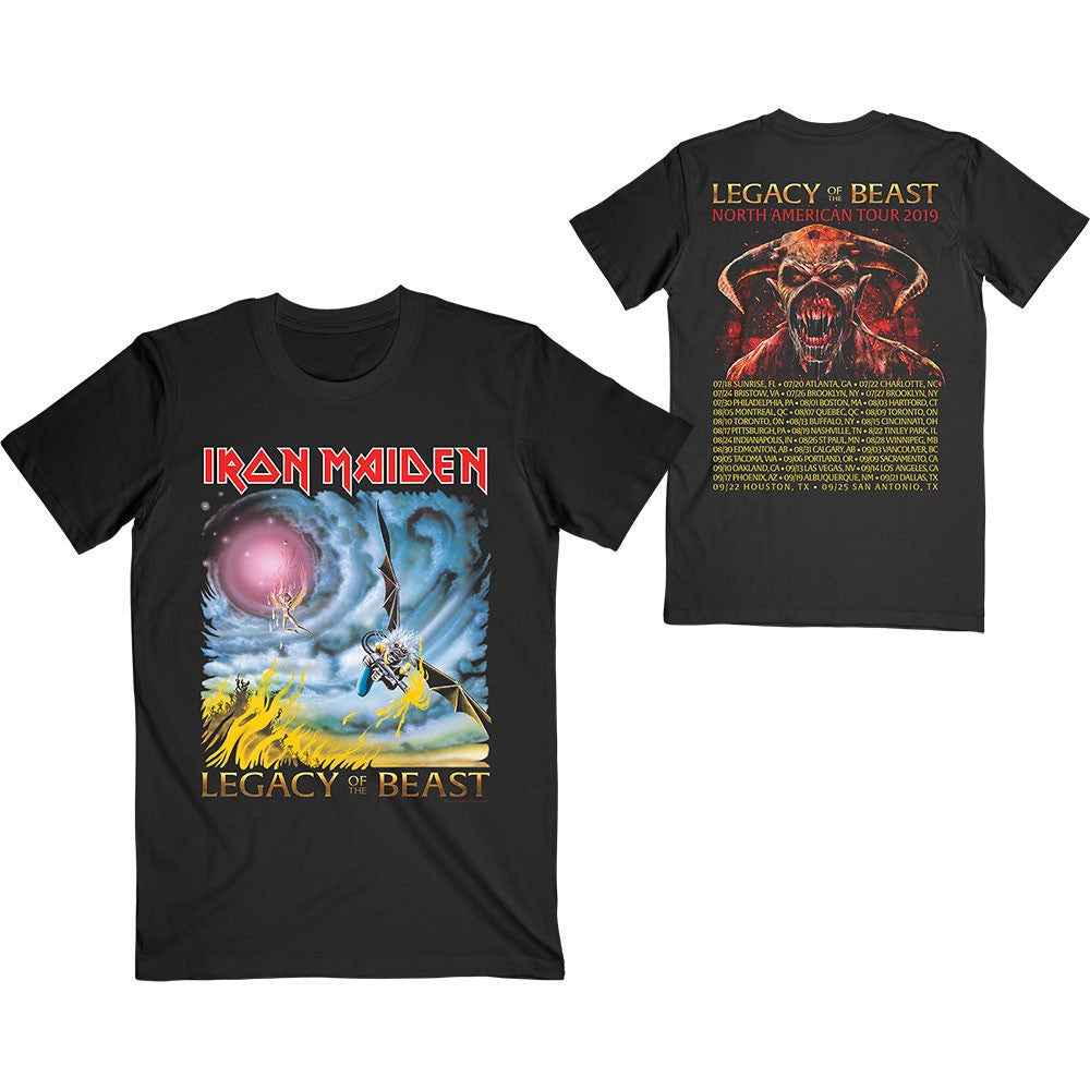 IRON MAIDEN アイアンメイデン (9月 来日 ) - The Flight of Icarus / バックプリントあり / Tシャツ / メンズ 【公式 / オフィシャル】