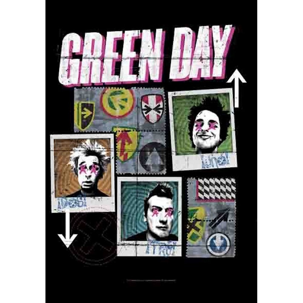 
                  
                    GREEN DAY グリーンデイ (2025年 2月 来日 ) - Uno Dos Tres / ファブリック / タペストリー 【公式 / オフィシャル】
                  
                