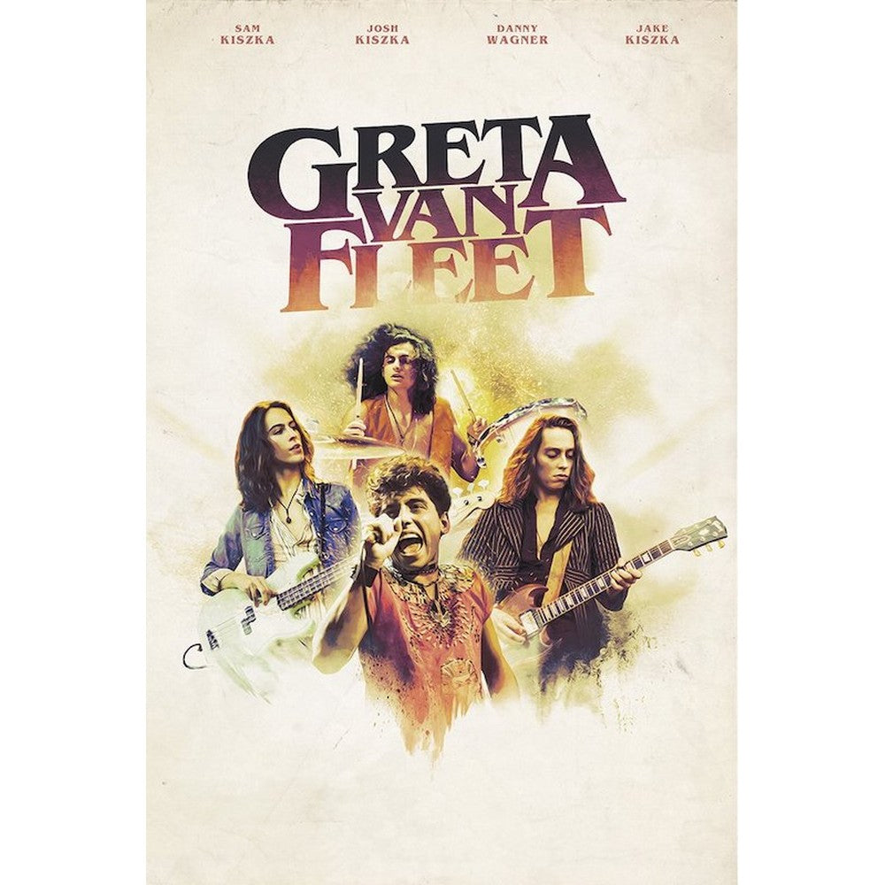 GRETA VAN FLEET グレタヴァンフリート - GRETA VAN FLEET / ポスター 【公式 / オフィシャル】