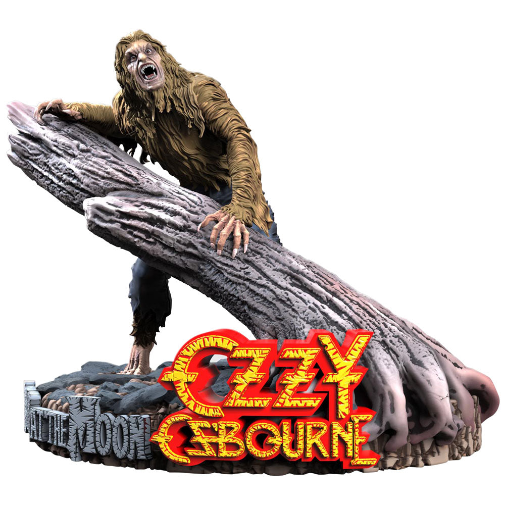 OZZY OSBOURNE - (ソロ 45周年 ) - Bark at the Moon Rock Iconz Statue  / 世界限定3000体