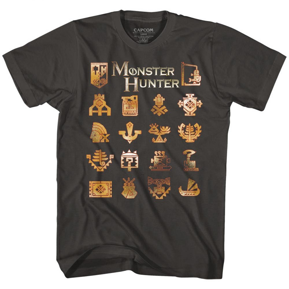 MONSTER HUNTER モンスターハンター - MH / Tシャツ / メンズ 【公式 / オフィシャル】