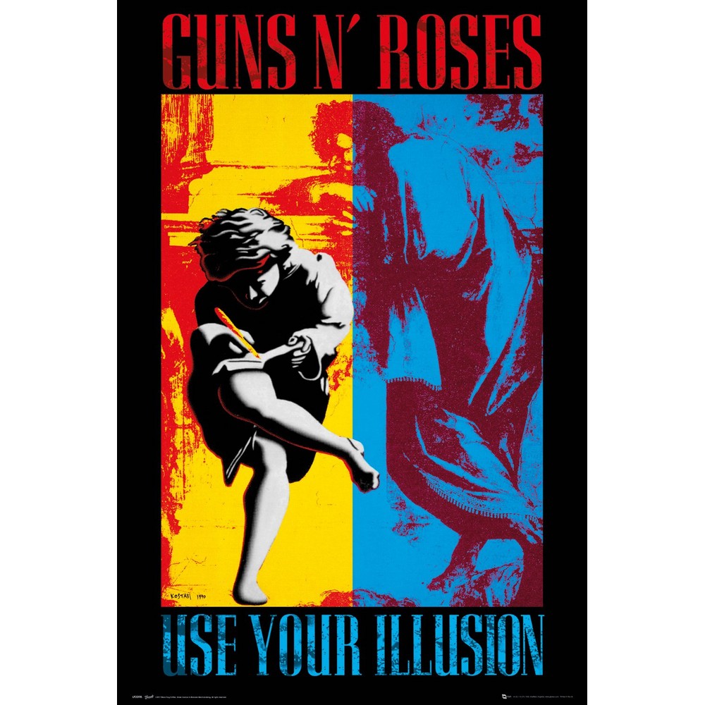 
                  
                    GUNS N ROSES ガンズアンドローゼズ - ILLUSION (61×91.5) / ポスター 【公式 / オフィシャル】
                  
                